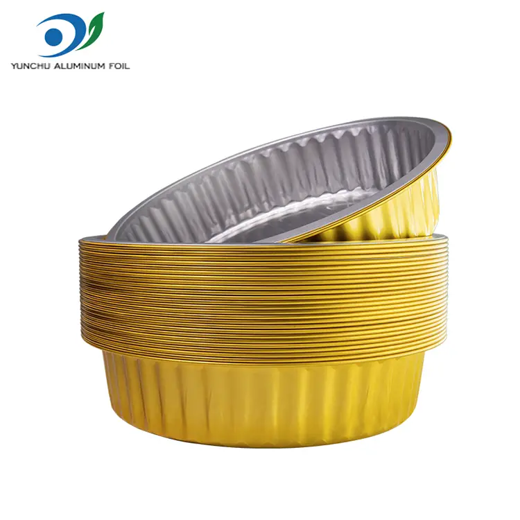 Бір рет қолданылатын барбекю науалары Алюмендік алюминий фольга контейнерлері