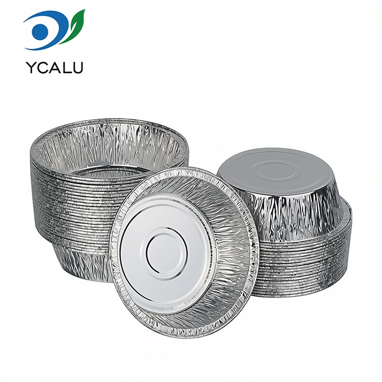 Бір рет қолданылатын барбекю ауа қуырғыш күміс алюминий фольгадан жасалған тағамдық контейнерлер